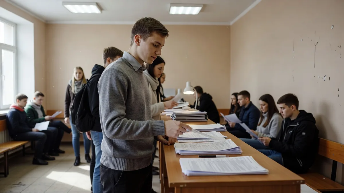 Поступление в колледж без экзаменов — подача документов в приёмную комиссию